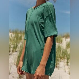 Free People Hot Shot Tee Romper